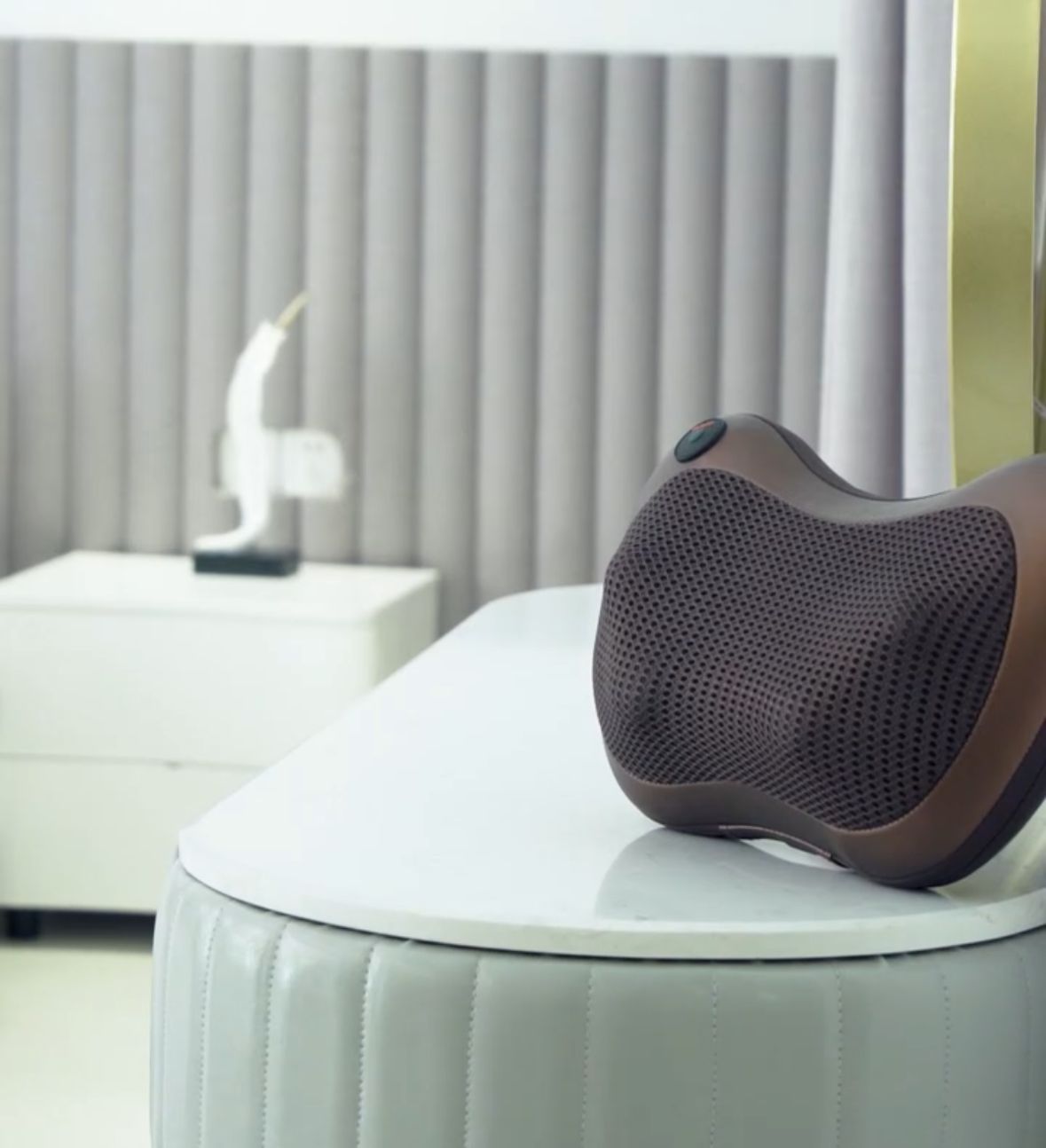 Deep Cure Pillow massager, Shiatsu rollers for Neck, Back, Pain Relief, Corded Massager